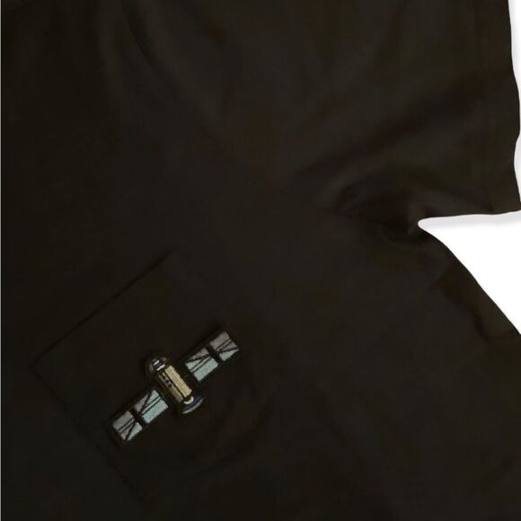 NWT Wool + Pepper Co. Satellite Unisex Pocket Tee - Picture 5 of 6